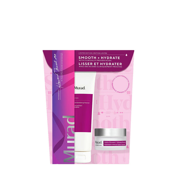 Murad Smooth + Hydrate With Clinically Proven Acids Gift Set Duo