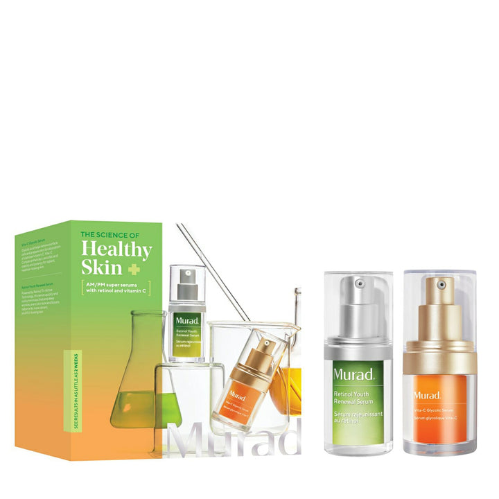 Murad The Science Of Healthy Skin: AM/PM Super Serums With Retinol And Vitamin C Trail Kit