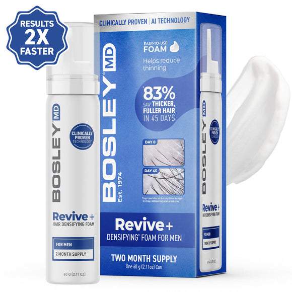 BosleyMD MEN'S REVIVE+ Densifying Treatment Foam 2.1oz