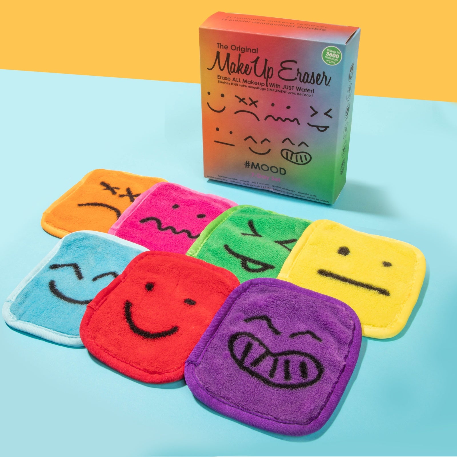 The Original Makeup Eraser #MOOD 7-Day Set