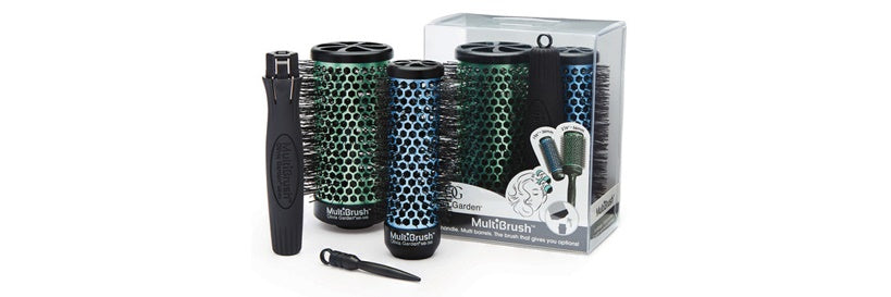 Olivia Garden MultiBrush Detachable Barrel Brush 3 Piece Kit 1 3/8 and 2 1/8 inch