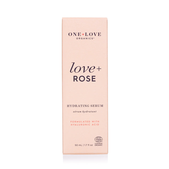 One Love Organics Love + Rose Hydrating Serum 1.7oz