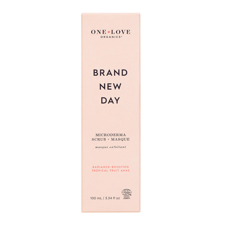 One Love Organics Brand New Day Microderma Scrub & Masque