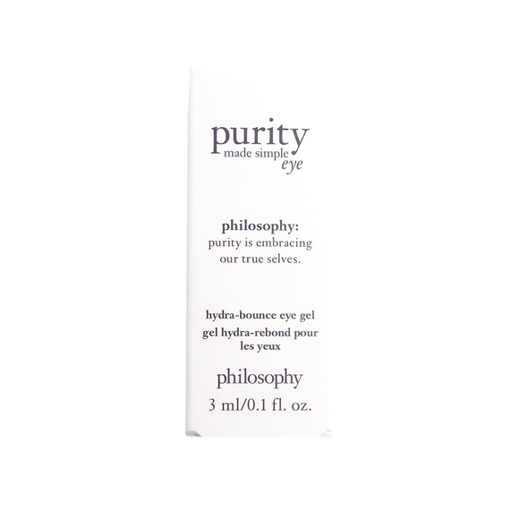 Philosophy Purity Eye Gel Tube 3mL