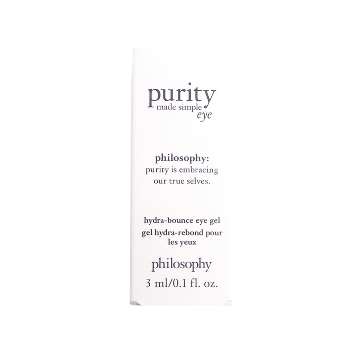 Philosophy Purity Eye Gel Tube 3mL