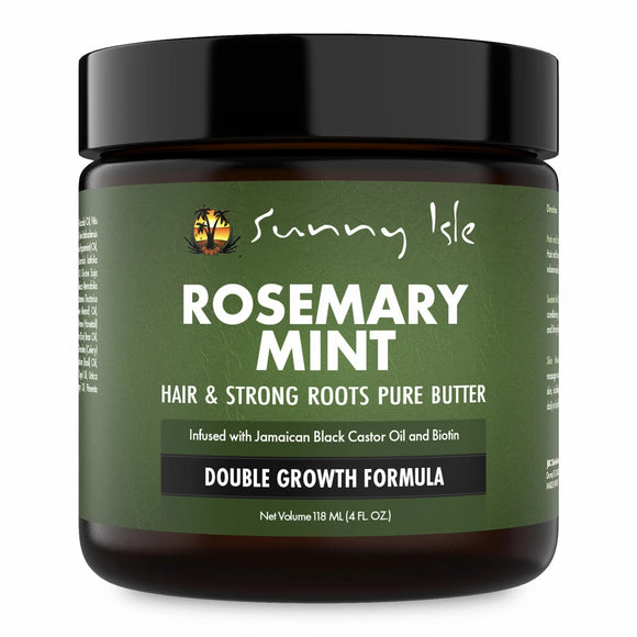 Sunny Isle Rosemary Mint Hair & Strong Roots Pure Butter