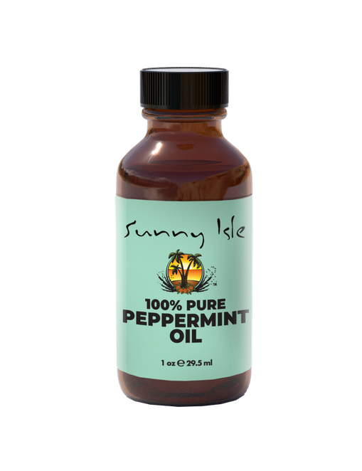 Sunny Isle Pure Peppermint Oil 1oz