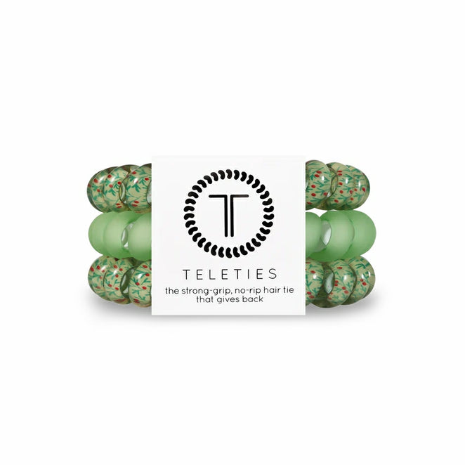 Teleties Holiday Large Hair Ties