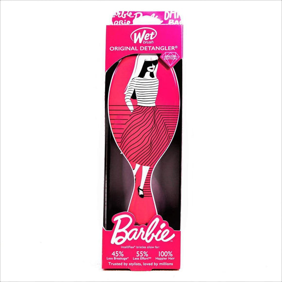 Wet Brush Pro Detangler Brush Barbie-Wet Brush-Brand_Wet Brush,Collection_Hair,Collection_Tools and Brushes,FABS_Friday2022,Featured_Products,Tool_Brushes,Tool_Detangling Brush,Tool_Hair Tools,Tool_Kids Brushes,WET_Barbie Detanglers,WET_Kid's Brushes and Products,WET_Pro Detanglers