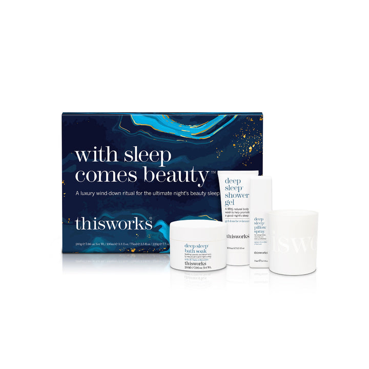 This Works With Sleep Comes Beauty 4-Piece Gift Set