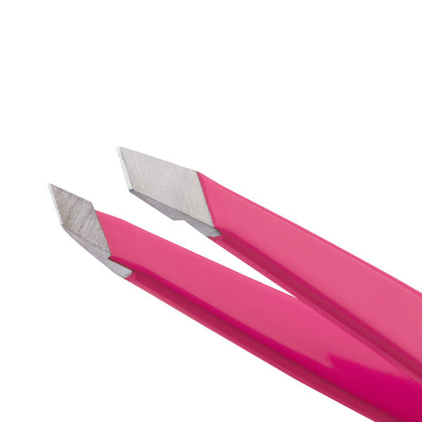 Tweezerman Mini Slant Tweezer- Neon Pink