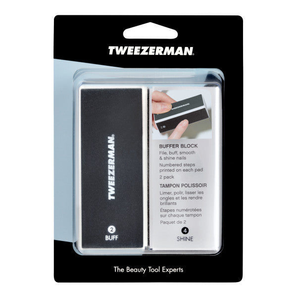 Tweezerman Nail Buffer Block 2-Pack