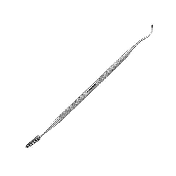 Tweezerman Pedicure Plus Stainless Ingrown File and Cleaner