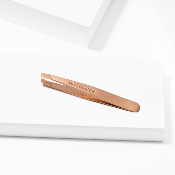 Tweezerman Mini Slant Tweezer Rose Gold