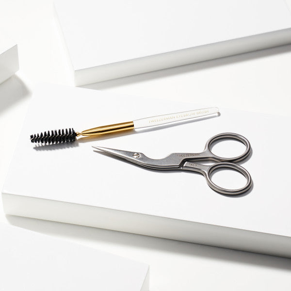 Tweezerman Eyebrow Scissors & Brush