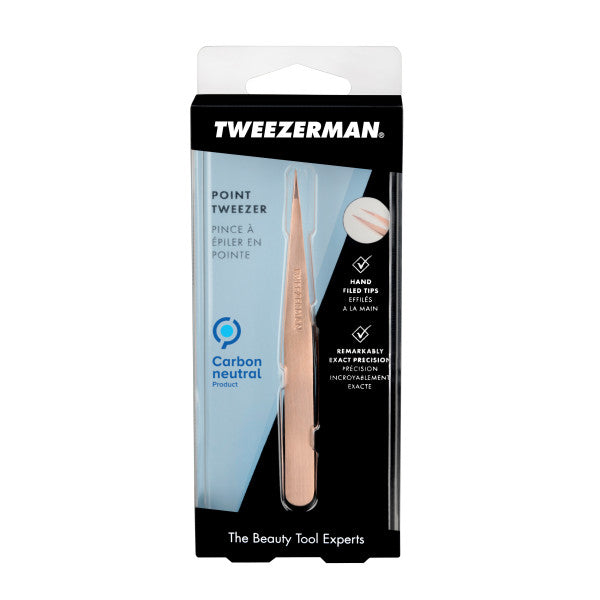 Tweezerman Point Tweezer Rose Gold