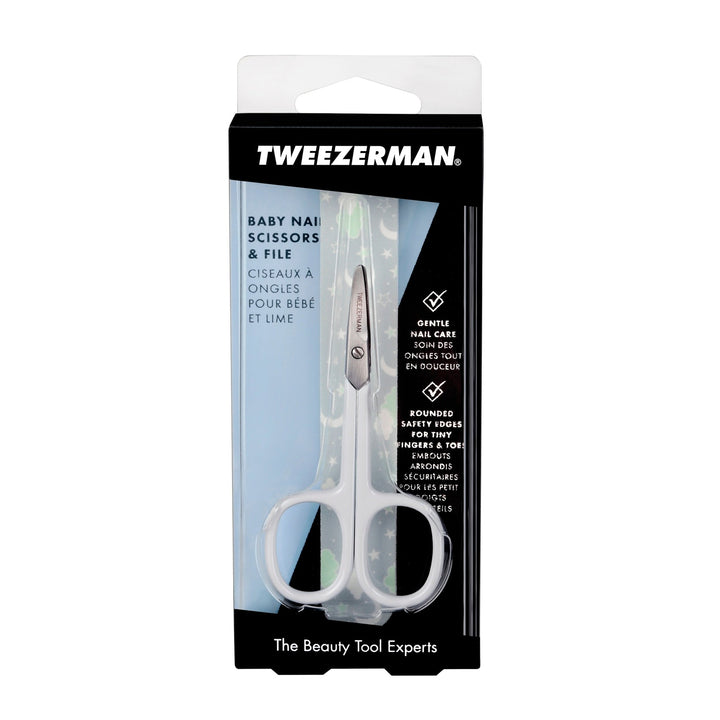 Tweezerman Baby Nail Scissors With File