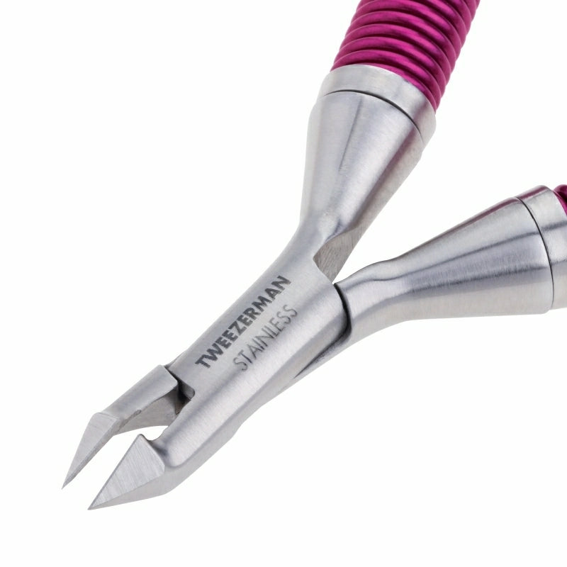 Tweezerman Grip And Snip Spiral Spring Cuticle Nipper