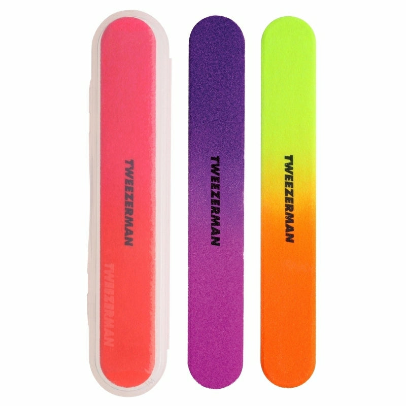 Tweezerman Neon Filemates Pack of 3