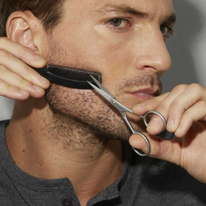 Tweezerman Moustache Scissors & Comb