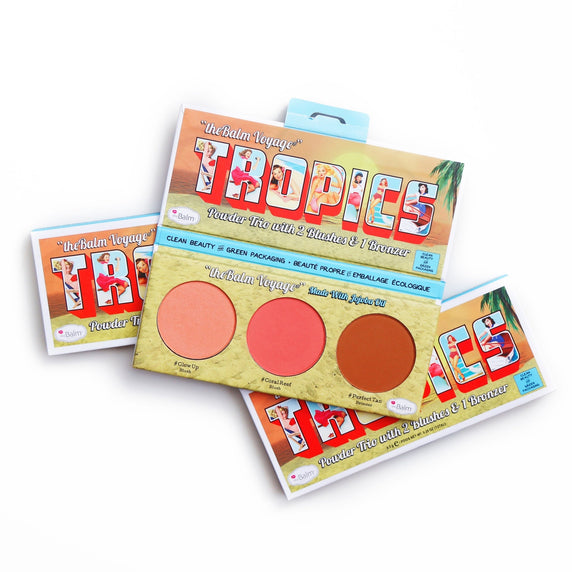 theBalm Tropics Powder Trio