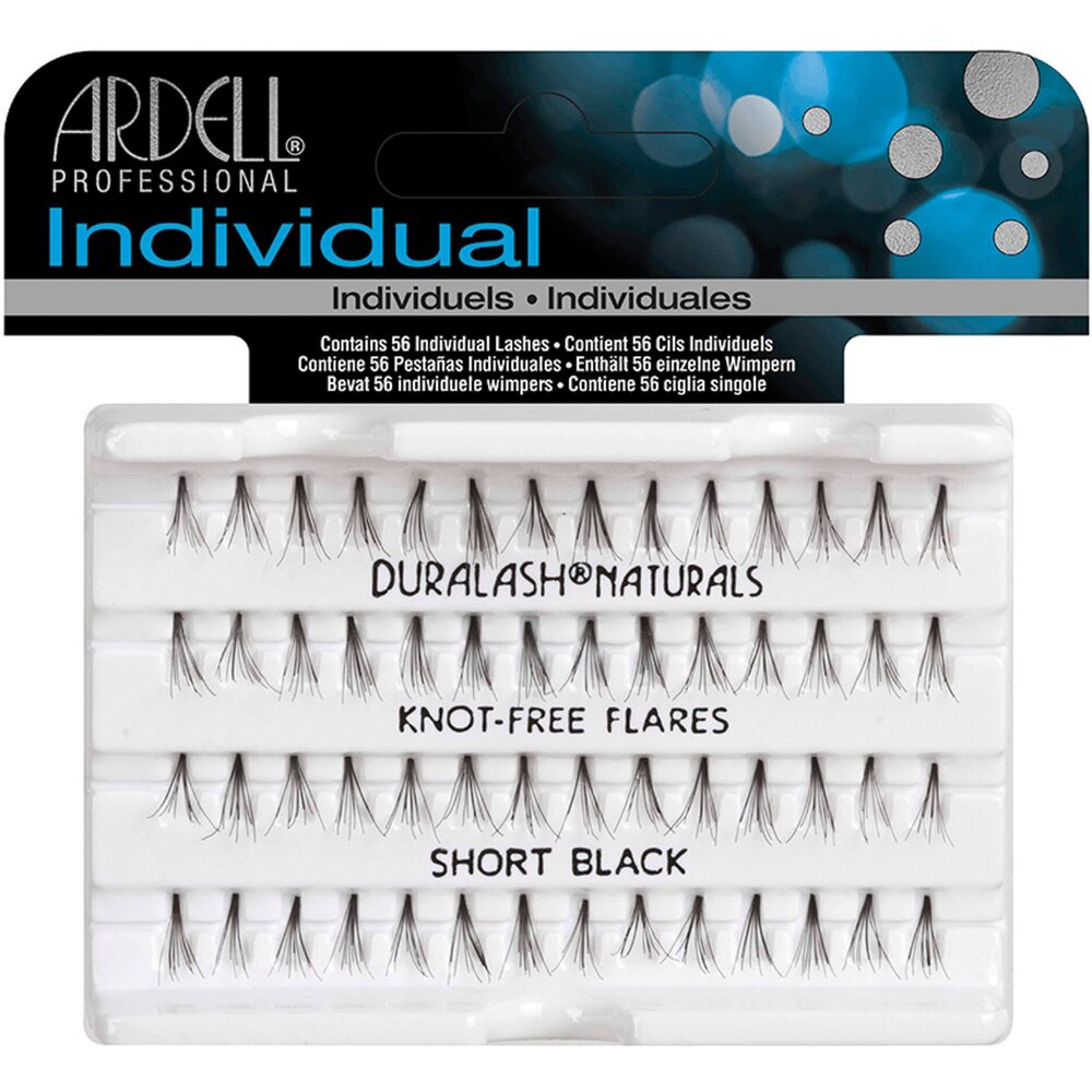 Ardell Short Black Individual DuraLash Faux Lashes