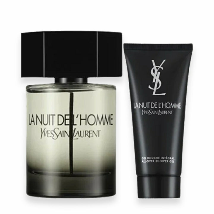 Yves Saint Laurent La Nuit de L’Homme  3.3 oz. 2pc Travel Set