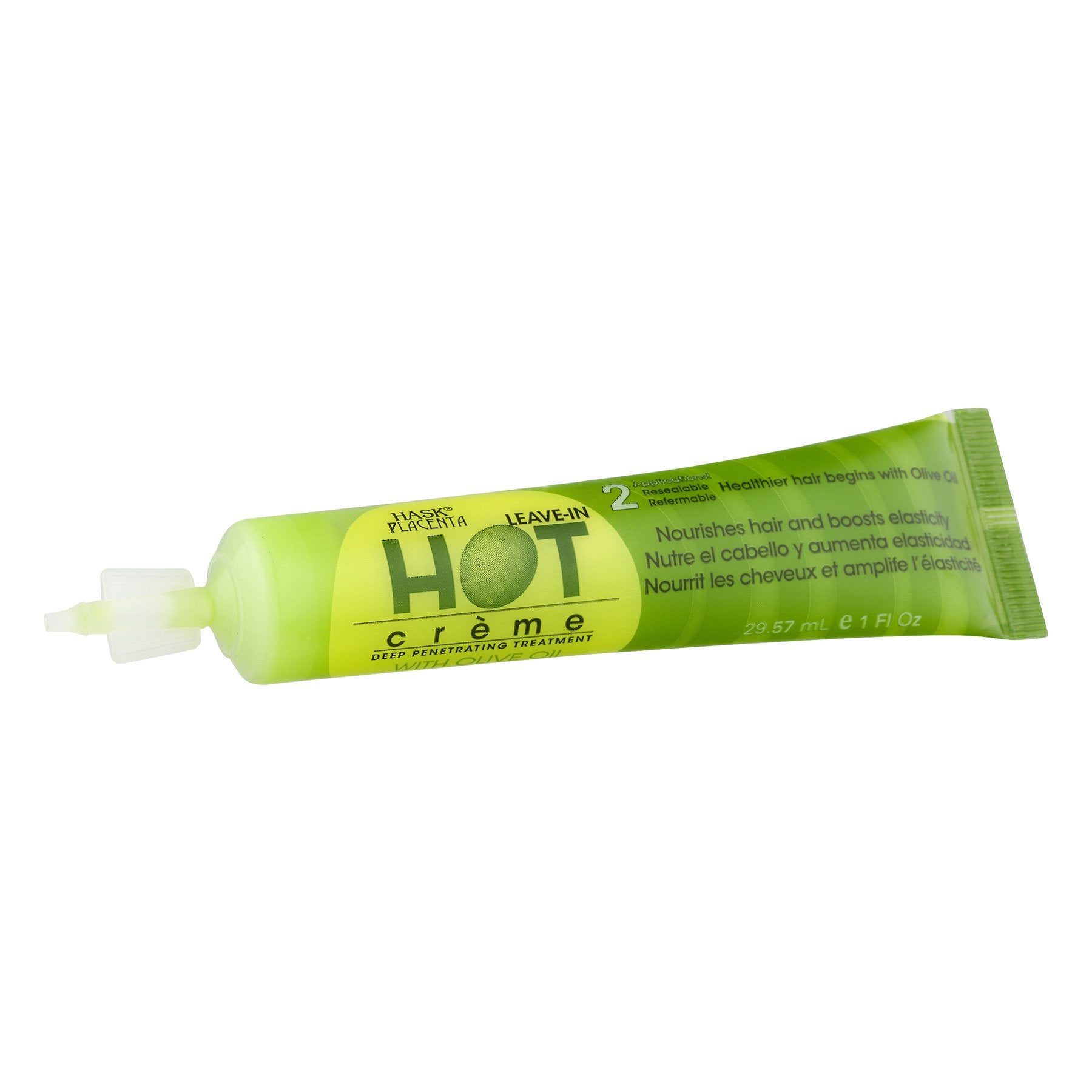 Hask Placenta Hot Creme with Olive Oil Tube 1oz