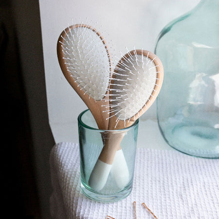 Bachca Small Detangling & Volumizing Wooden Hair Brush