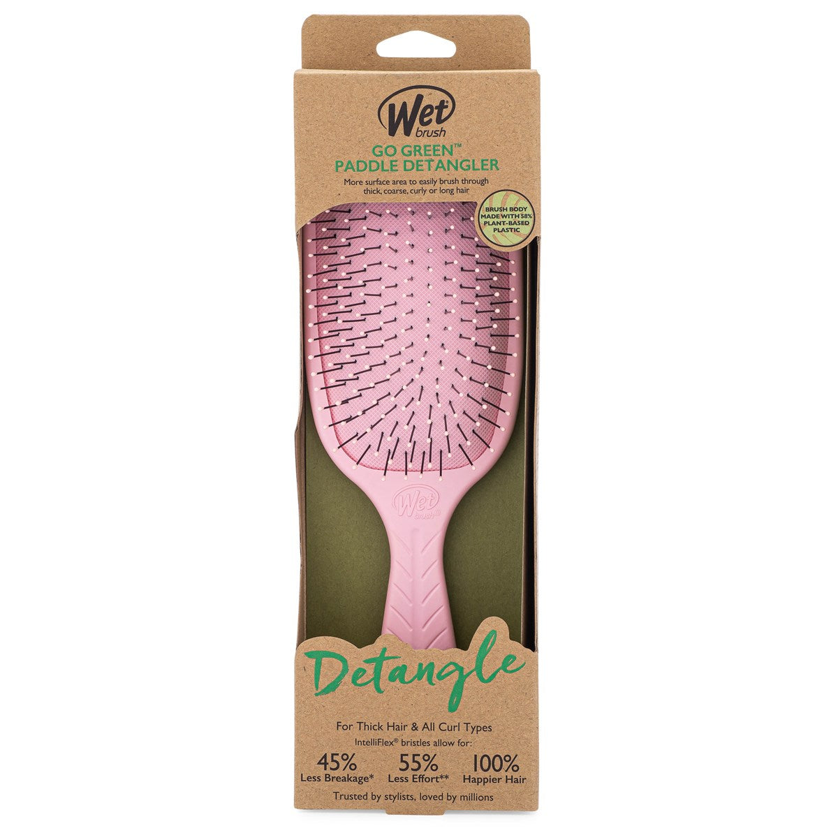 Wet Brush Go Green Paddle Detangler