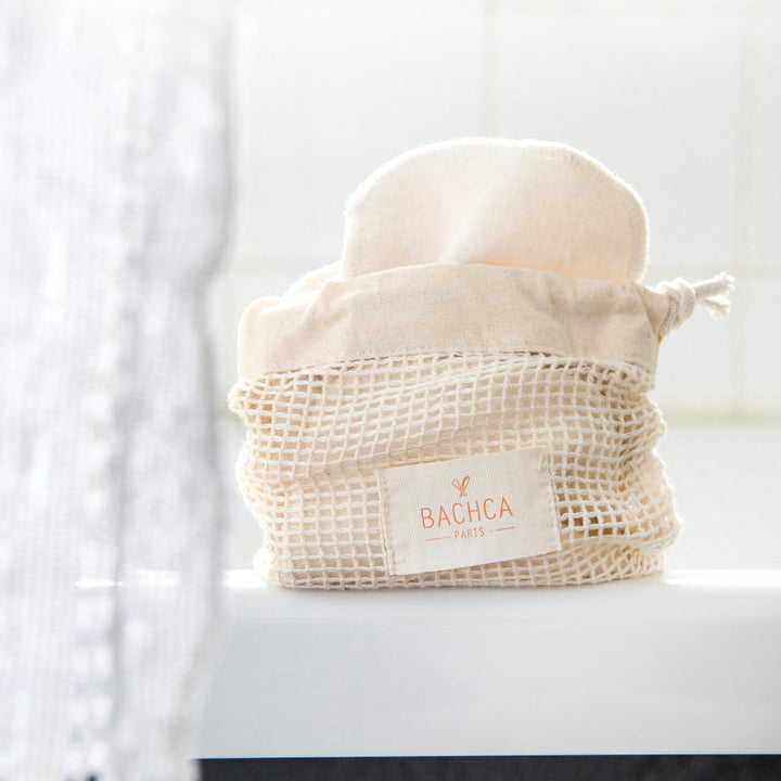 Bachca Makeup Remover Pads + Laundry Bag