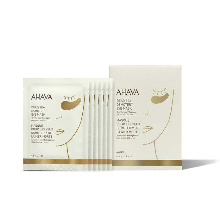 Ahava Dead Sea Osmoter Eye Mask (6 Pairs)