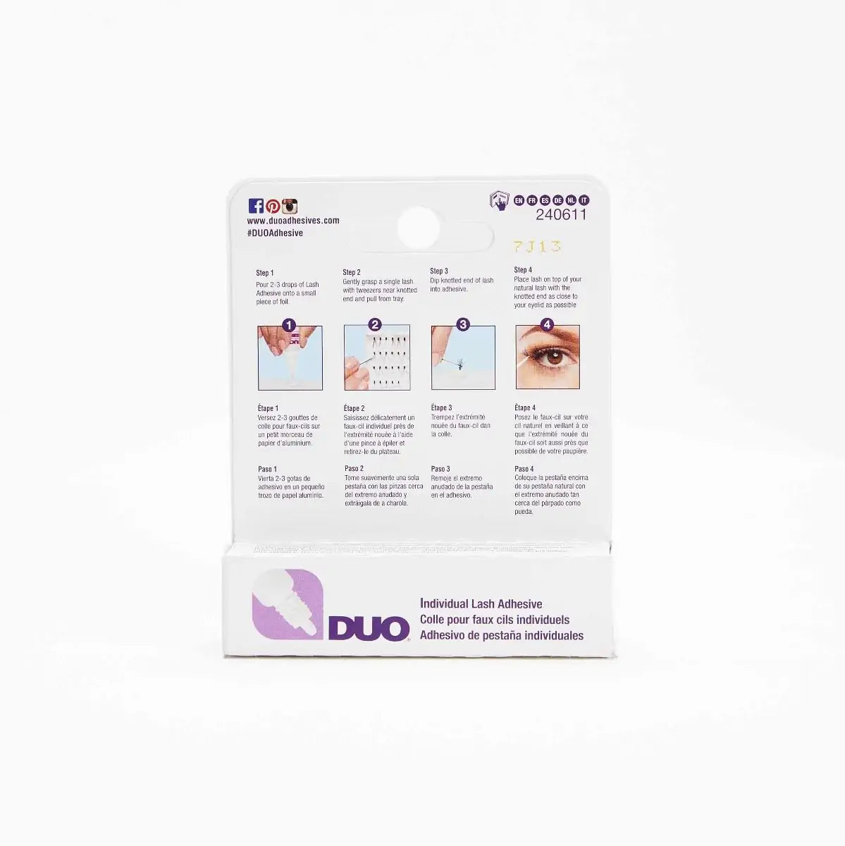 Duo Individual Lash Adhesive - Clear 0.25oz