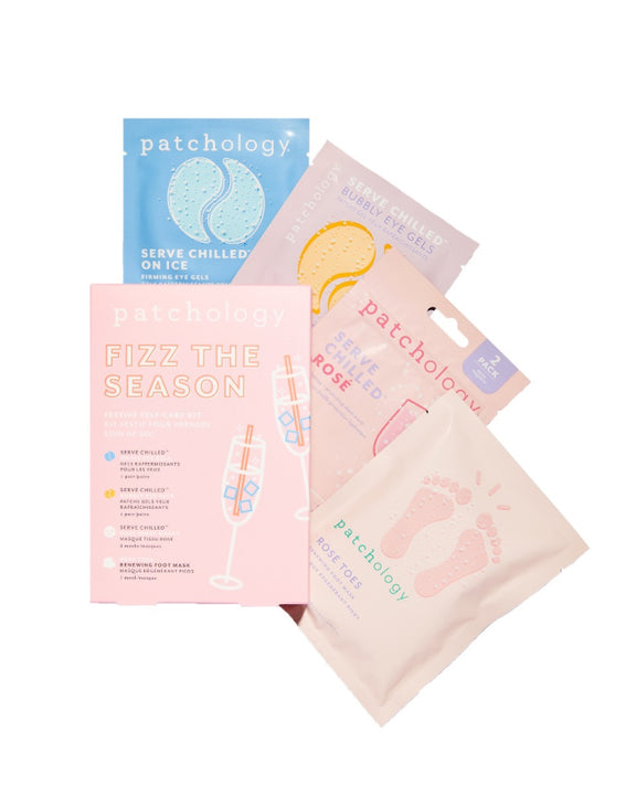 Patchology Fizz The Season Festive Self-Care Kit