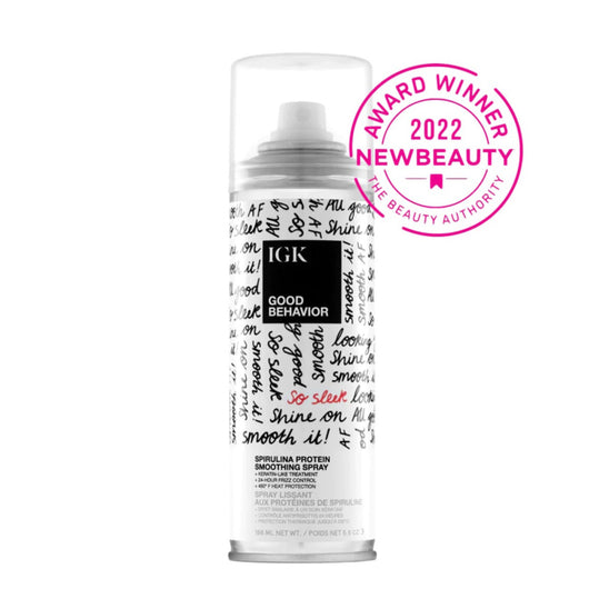 IGK Good Behavior Spirulina Protein Smoothing Spray