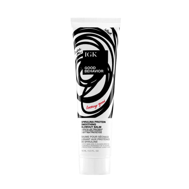 IGK Good Behavior Spirulina Protein Blow Out Balm 5.0 oz