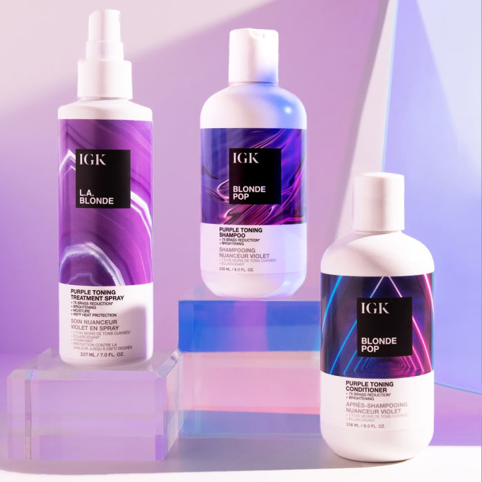 Igk Blonde Pop Purple Toning Conditioner