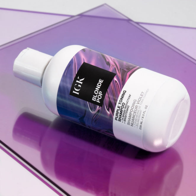 Igk Blonde Pop Purple Toning Shampoo