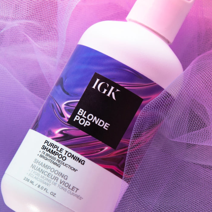 Igk Blonde Pop Purple Toning Shampoo