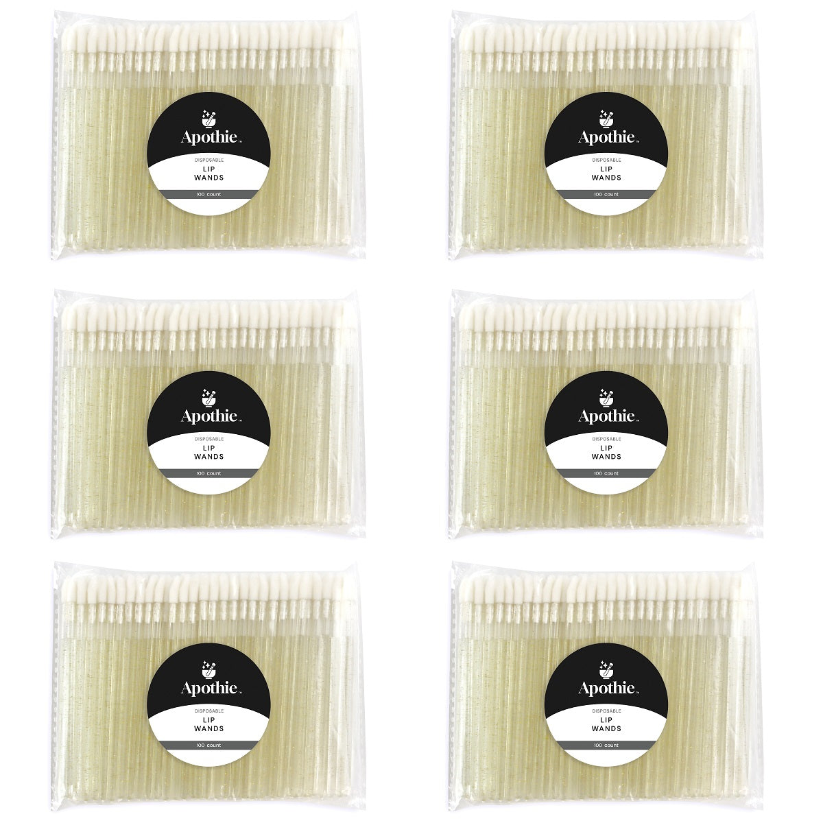 Apothie Disposable Lip Applicator Brush