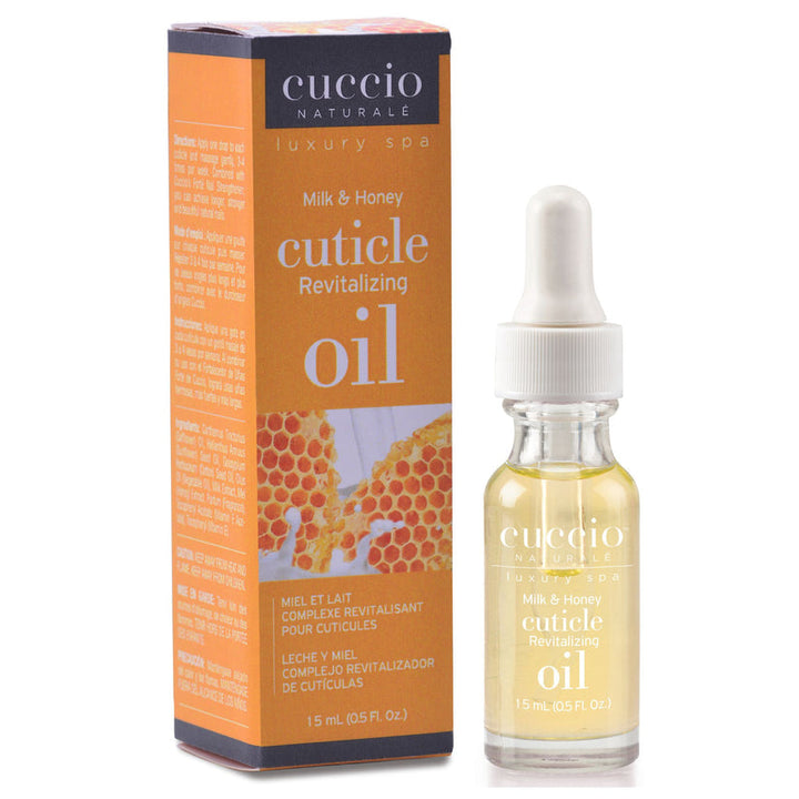 Cuccio Naturale Revitalizing Cuticle Oil 0.5oz (15mL) Milk & Honey