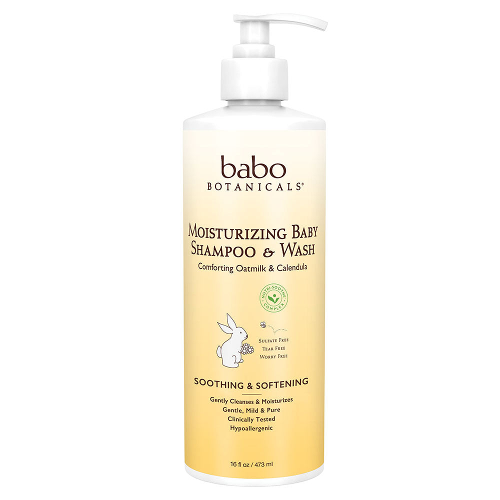 Babo Botanicals Moisturizing Baby Shampoo & Wash