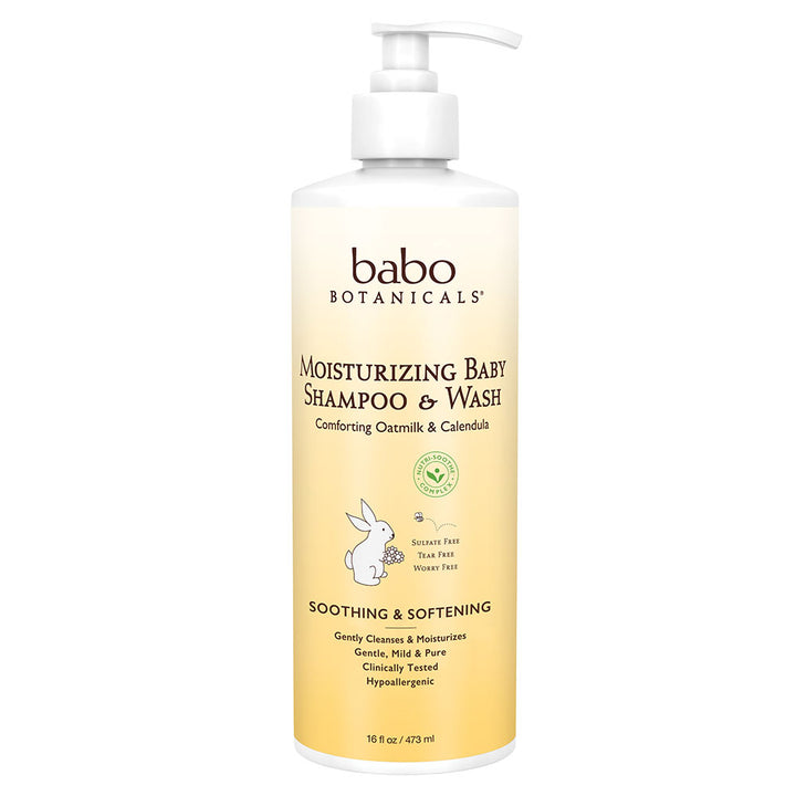 Babo Botanicals Moisturizing Baby Shampoo & Wash