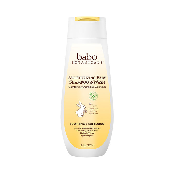 Babo Botanicals Moisturizing Baby Shampoo & Wash