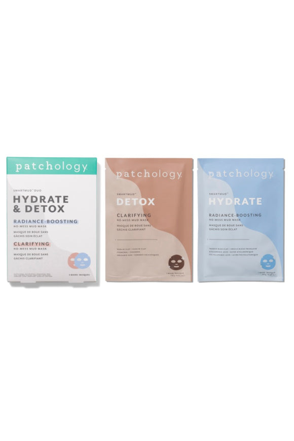 Patchology SmartMud Duo - Hydrate & Detox Set