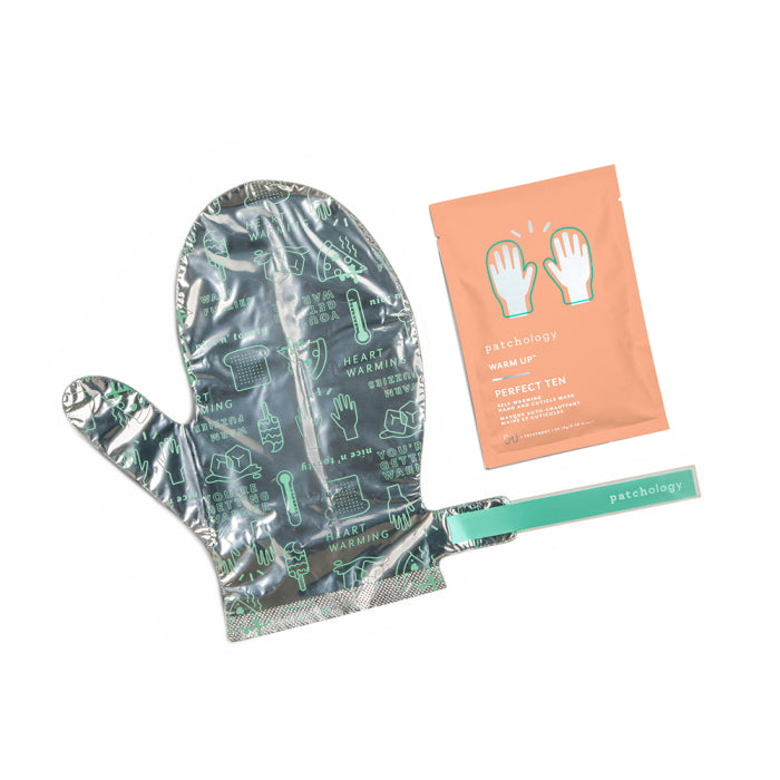 Patchology Warm Up Perfect Ten Self-Warming Hand And Cuticle Mask (1 Treatment)