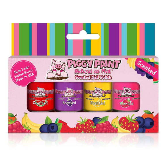 Piggy Paint 4 Polish Scented Set- Silly Unicorns-Piggy Paint-Brand_Piggy Paint,Collection_Gifts,Collection_Nails,Gifts and Sets,Gifts_Under 25,Gifts_Under 35,Memorial Day Sale,Nail_Polish,Piggy Paint_Gift Set's,Piggy Paint_Polish's,Piggy Paint_Scented Polish's