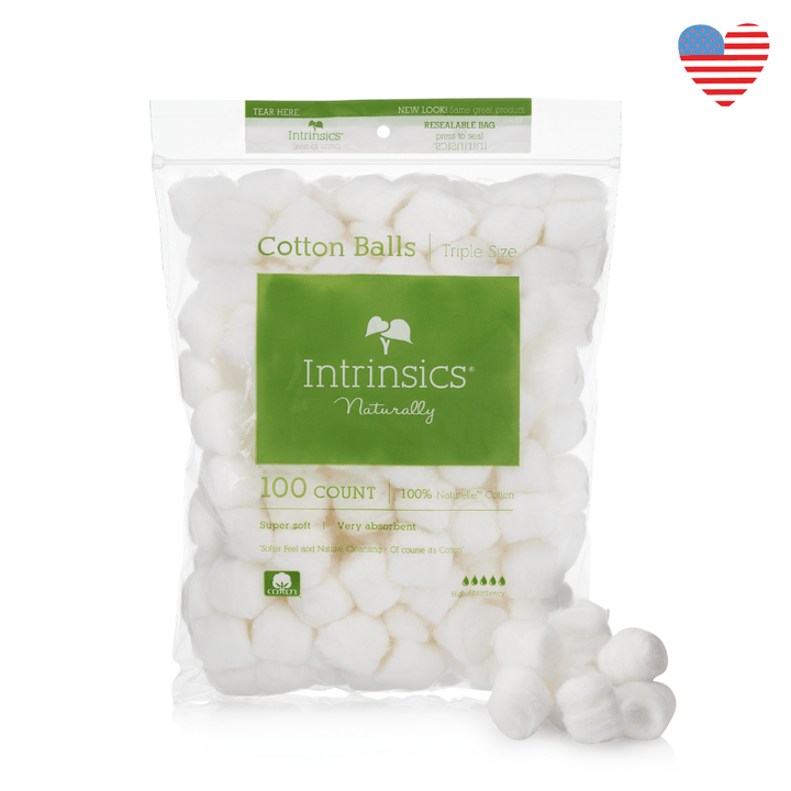 Intrinsics Cotton Balls Large 100 Count