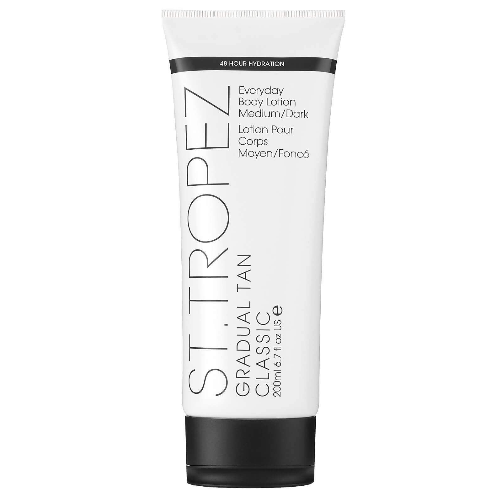 St. Tropez Gradual Tan Classic Everyday Body Lotion - Medium/Dark 6.7oz-St. Tropez-BB_Self-Tanners,Brand_St. Tropez,Collection_Bath and Body,St. Tropez_ Tanning Lotion's