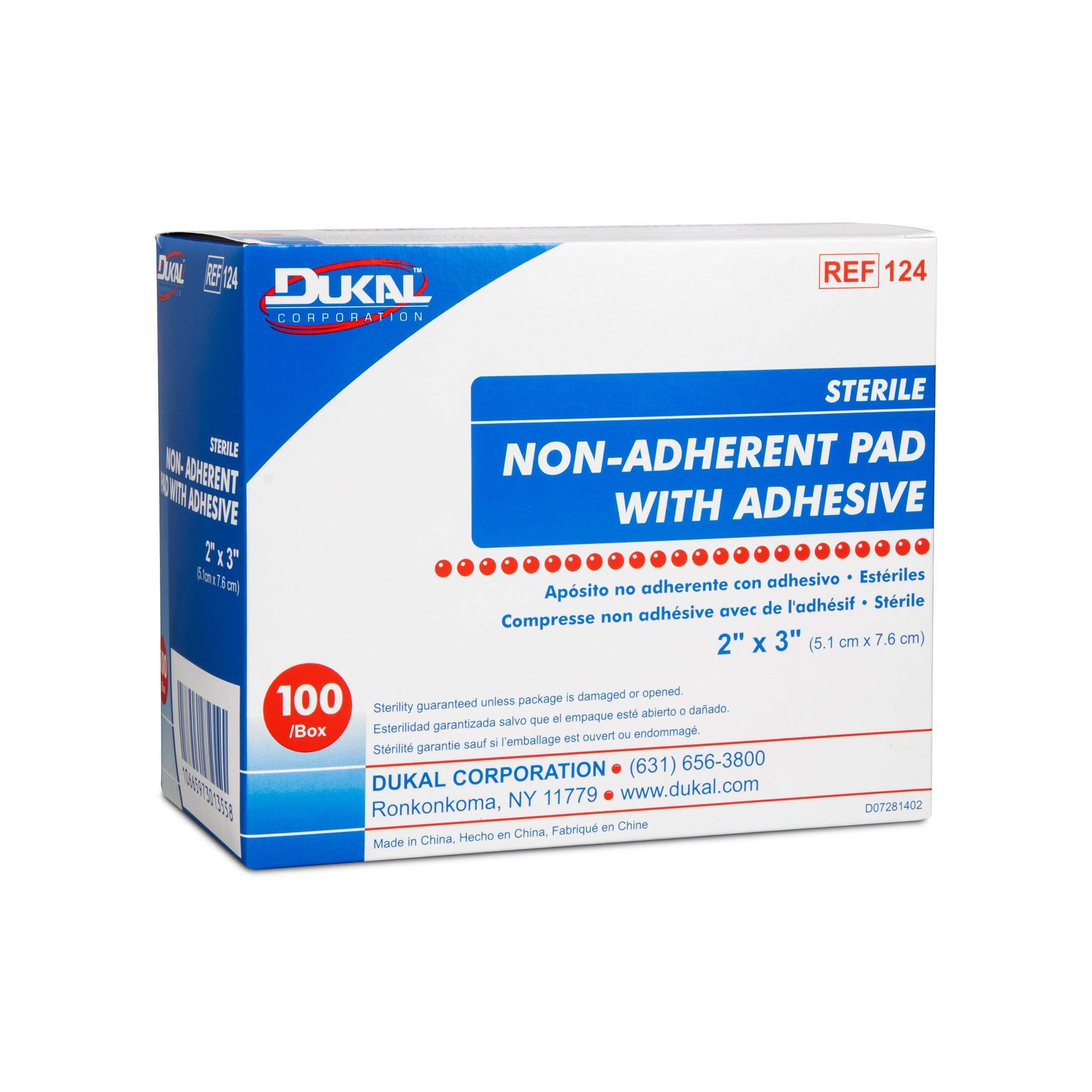 Dukal Non-Adherent Pads with Adhesive 2